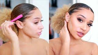 Sleek Low Ponytail Tutorial + Makeup Look