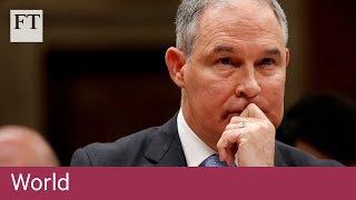 Pruitt resigns as head of the US Environmental Protection Agency