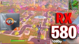 RX 580 + Ryzen 5 5600x + 16gb Ram Fortnite Competitive Settings