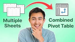 Easily Make a Pivot Table from Multiple Sheets