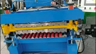 [STEELMAMA]5v and corrugated sheet roofing machine