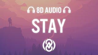 The Kid LAROI, Justin Bieber - STAY (Lyrics) | 8D Audio 