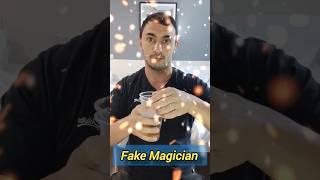 Fake #Magician and #magic beer trick  Фейковый фокусник и трюк с пивом #shorts #shortvideo #tricks