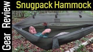 Hammock Camping Review -The  SnugPak Jungle Hammock - Prepping, Backpacking, Hiking