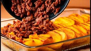 What's for dinner? Potatoes with minced meat — simple, but how delicious!