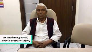 Robotic prostatectomy in india | AK Azad, Bangladesh Patient | Lyfboat