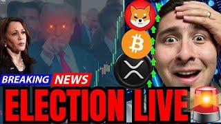 ELECTION CRYPTO LIVE!TRUMP to PUMP CRYPTO TONIGHT