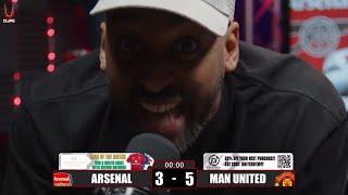 Flex does impressions of Lee, Ty, Turkish and Yardman at full time 