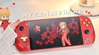  So Beautiful and Powerful OneXPlayer F1 Pro EVA 02 Unboxing | Asuka Edition️‍ | Accessories