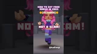 How to get free robux! [October 2024] #roblox #kallieqz #robux #giveaway #robuxgiveaway #free