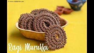 Ragi murukku, finger millet flour murukku | Healthy Diwali snacks