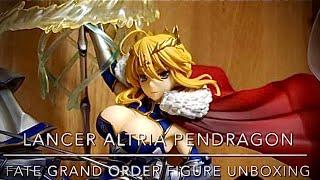 Lancer Altria Pendragon Fate Grand Order Figure Unboxing and Review