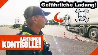 Große Verantwortung! GEFAHRGUT-Transport unter der Lupe!  |2/2| Kabel Eins Achtung Kontrolle