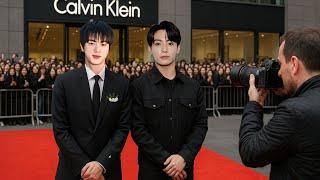 BTS’s Jin Joins Jungkook at Calvin Klein’s U.S. Fashion Event — Fans Go Wild Over Reunion!
