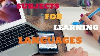 Subjects To Write About For Foreign Languages (FOR ALL LEVELS)