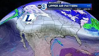 Cool front arrives Tuesday, arctic front possible next week