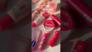 favourite lip balms  #shorts #lipbalms #aesthetic #review #aestheticvideo #youtubeshorts