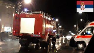 Old Ziegler Fire Truck Responding Code 2 | FRB Belgrade