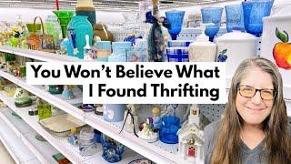 You Won't Believe What I Found Thrifting | Thrift With Me