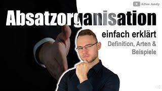 Absatzorganisation einfach erklärt mit Beispielen