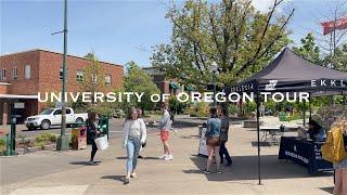 [4K] WALKING: Eugene, OR- University of Oregon Tour