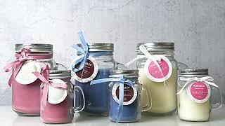 Discover our range of Scented Mason Jar Candles