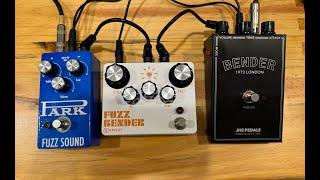 Tone Bender Fuzz! Comparing 3 Popular Pedals from EQD, Keeley, and JHS.