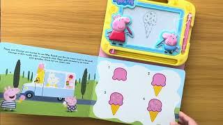 Peppa Pig’s Drawing Adventures: Read Aloud Book and Drawing Pad for Children and Toddlers