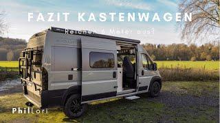 Fazit Kastenwagen - Reichen 6 Meter aus? Alles rund um unseren Camper #5