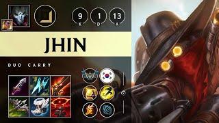 Jhin ADC vs Kai'Sa: Dominating - KR Challenger Patch 14.18