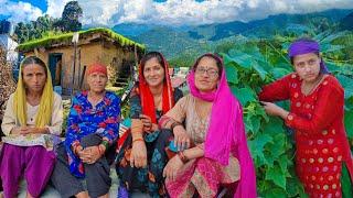 Hp-59 ️ हम पहाड़ी गाँव में घूमने निकले?? Traditional himachal village life