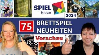 SPIEL 24 Vorschau TOP 75 Brettspiel Neuheiten zur Brettspielmesse SPIEL 2024 Essen Preview+ Hotlist