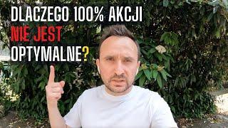 Dlaczego portfel 100% akcji NIE JEST optymalny?