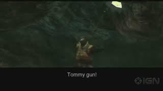 MGS3 the pain hits some sick moves says tommy gun and then his bees construct a tommy gun