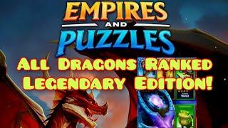 Empires & Puzzles All Legendary Dragons Ranked, New War Types & A Deep Dive Guide to the Dragonspire