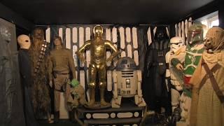 STAR WARS life sized figures in Doug's Basement