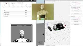 MyRobotLab WebXR Real and Virtual InMoov