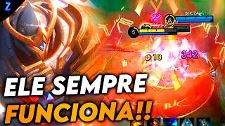 UM TANK QUE FUNCIONA COM QUALQUER TIME - ATLAS GAMEPLAY | Mobile Legends