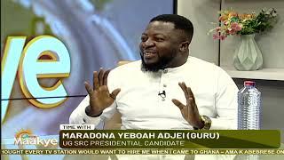 Guru finally explains why the UG disqualified him and why he's back in the SRC presidential election