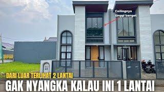 JARANG ADA! RUMAH 1 LANTAI KAYAK GINI DESAIN ALA EROPA, GRAND RESIDENCE CITY