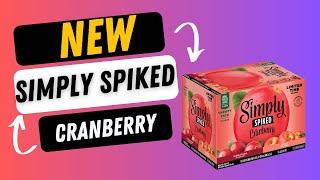 Simply Spiked Cranberry Taste Test