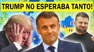 TRUMP EN SHOCK! FRANCIA SORPRENDE con DECISIÓN HISTÓRICA! Macron y la UE ELIGE a Ucrania sobre Putin