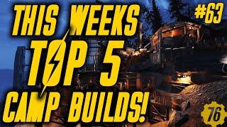 THIS WEEKS TOP 5 CAMPS in Fallout 76!