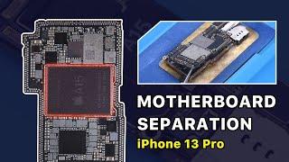 iPhone 13 Pro Motherboard Separation – The Hottest CPU?