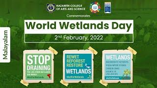World Wetlands Day 2022 by Nazareth College of Arts & Science
