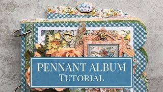 Pennant Chipboard Album Tutorial