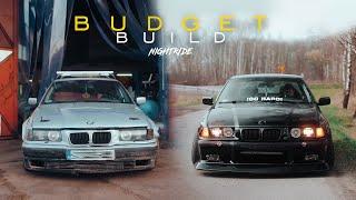 BMW E36 Rebuild in 10 Minutes | 2 days project | NIGHTRIDE 4K