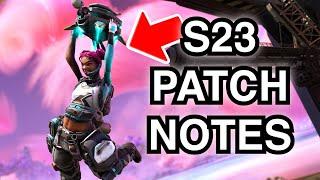 Official Patch Notes Season 23 Apex Legends From The Rift (Support & Lifeline UPDATE)