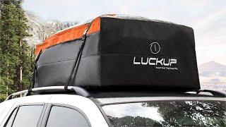 Installation Video of LUCKUP Roof Rack Car Cargo Carrier Bag