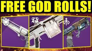 Bungie giving away FREE GOD ROLLS to Destiny 2 Players! (MUST WATCH!)